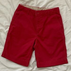 GAP Vibrant Red Men's Flat Front Shorts